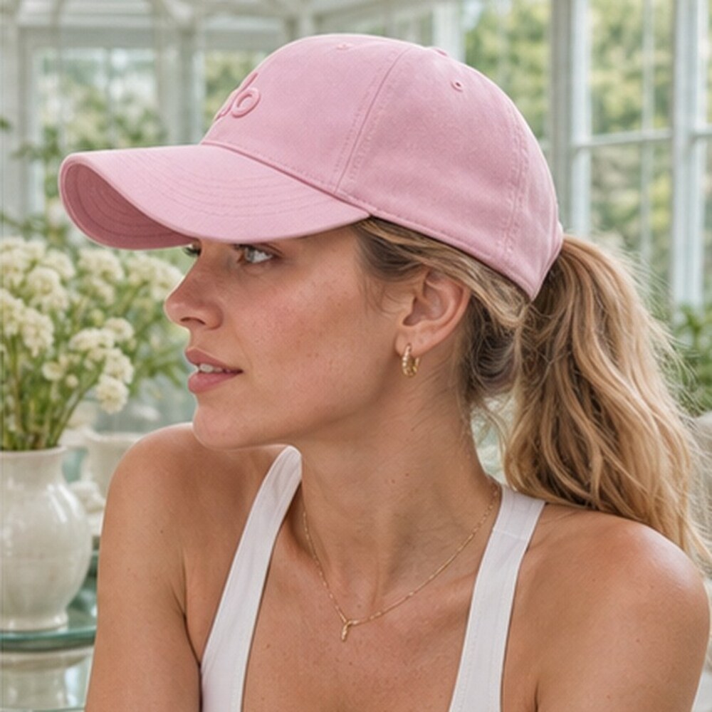 Alo Yoga Pink Baseball Cap Tennis Golf Yoga Hat - Picture 8 of 8